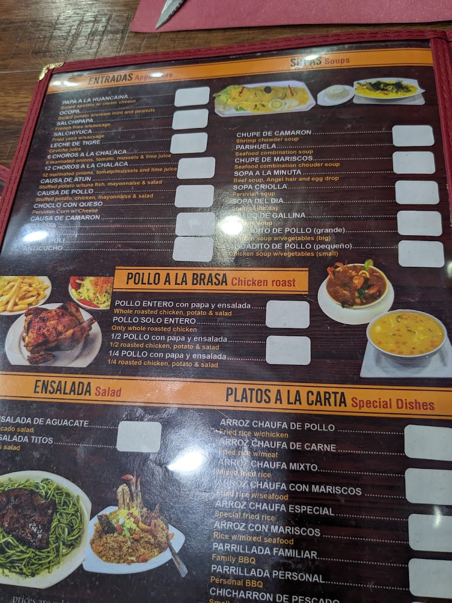 Titos Pollería Restaurant Menu - Image 6